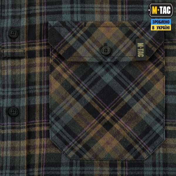 M-Tac сорочка Lumberjack Merino Cold Weather Blue/Yellow