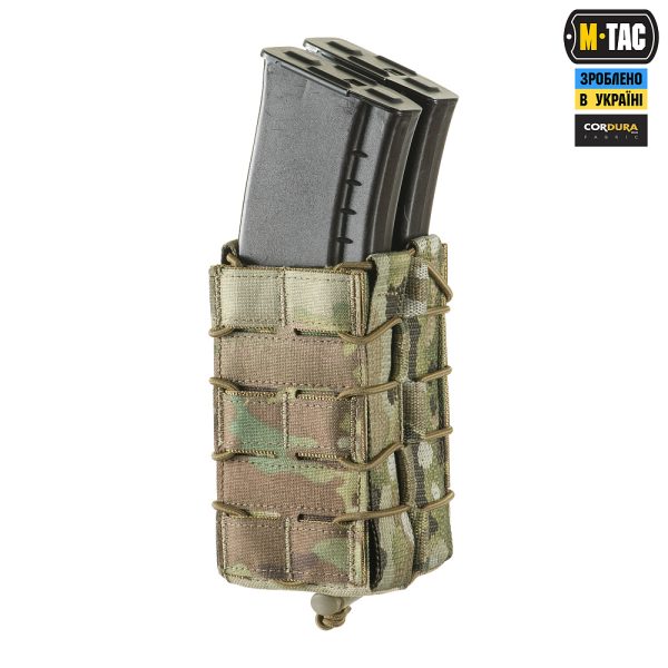M-Tac підсумок для магазина відкритий подвійний Laser Cut Gen.3 Multicam