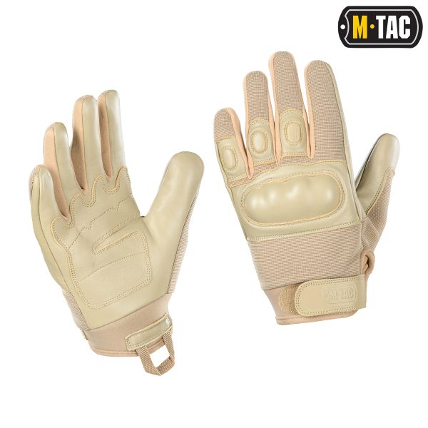 M-Tac рукавички Assault Tactical Mk.4 Khaki