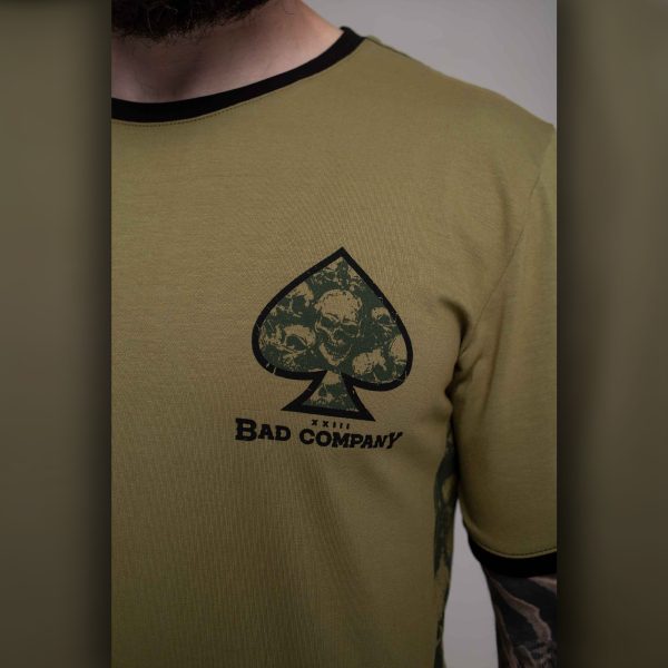Bad Company футболка Soul Hunter v.2 olive