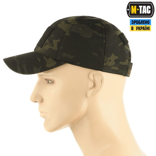 M-Tac бейсболка тактична Multicam Black