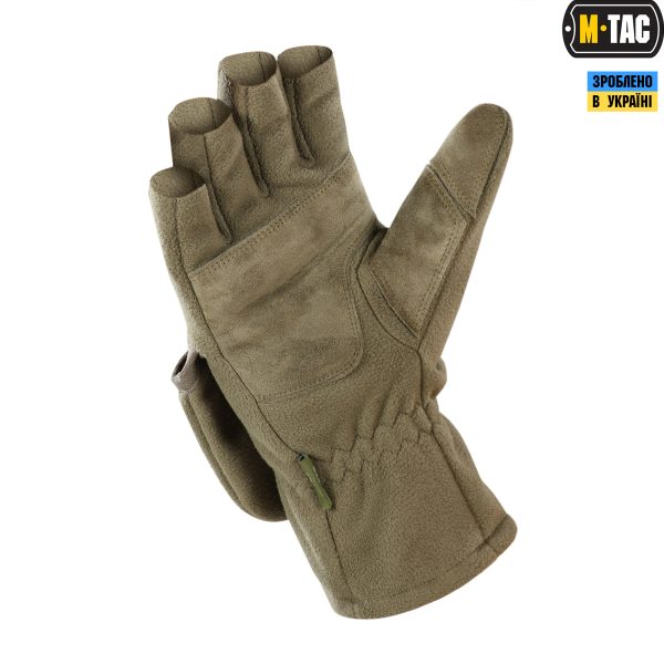 M-Tac рукавички безпалі з клапаном Windblock 295 Olive