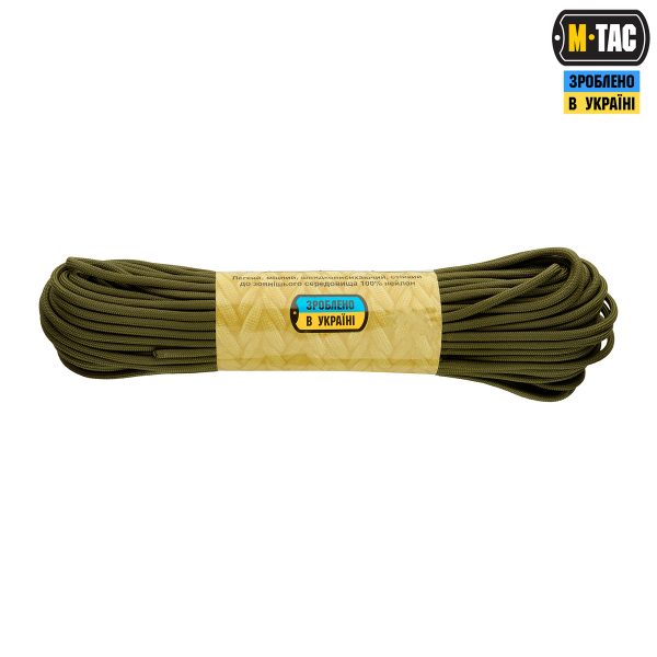 M-Tac паракорд 550 type III Army Green 30м