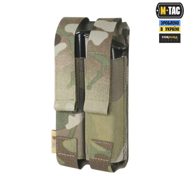 M-Tac підсумок подвійний для пістолетного магазина АПС Laser Cut Gen.II Multicam