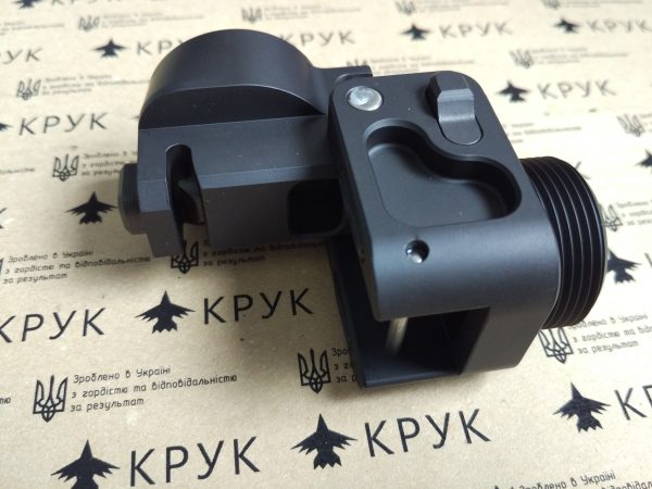 Крук складний механізм прикладів із різьбою AR-типу Armor Black