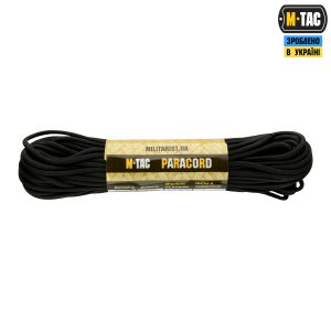 M-Tac паракорд 550 type III Black 30м