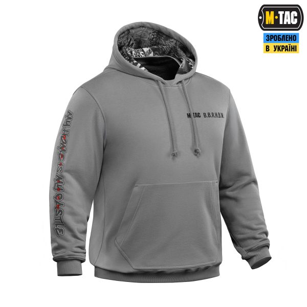 M-Tac кофта Hoodie My Home is my Castle Light Hard Grey