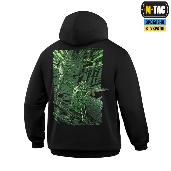 M-Tac кофта Hoodie Пліч-о-пліч Hard Black