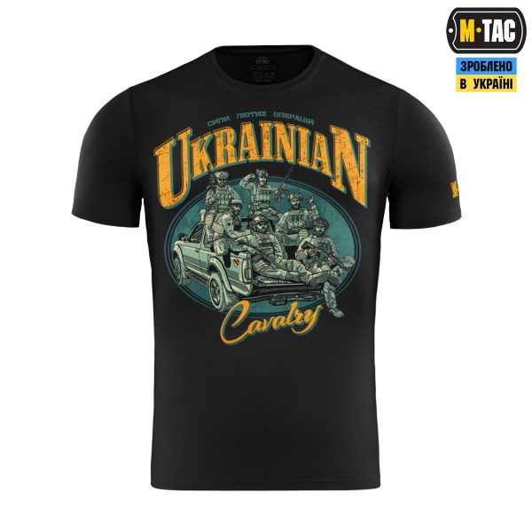 M-Tac футболка Ukrainian Cavalry Black