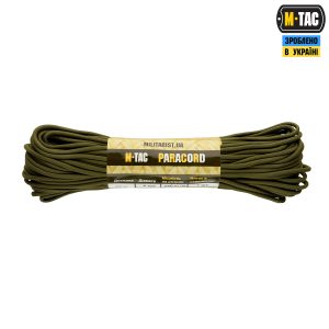 M-Tac паракорд 550 type III Army Green 30м