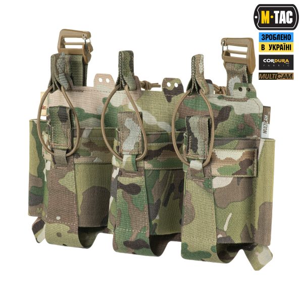 M-Tac передня панель для плитоноски Cuirass QRS на три магазина Multicam