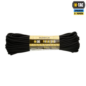 M-Tac паракорд PowerCord1000 Black 15м