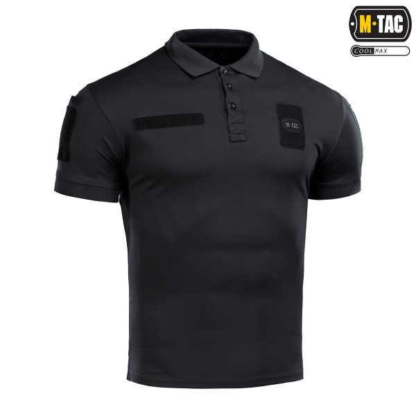 M-Tac поло Elite Tactical Coolmax Black