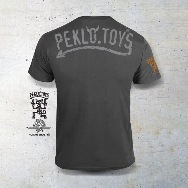 PEKLO.TOYS футболка Гвінтокрил Grey