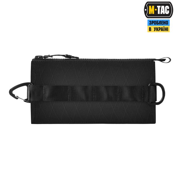 M-Tac гаманець горизонтальний з карабіном X-PAC Elite Black