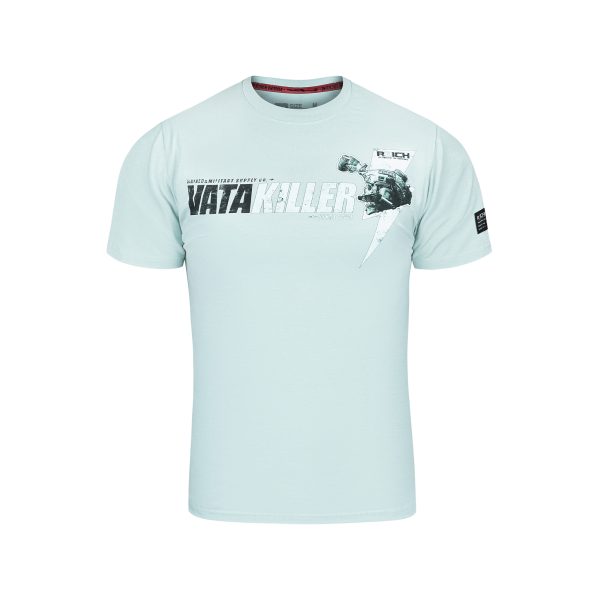 R3ICH футболка Vatakiller Dirty Grey Mint