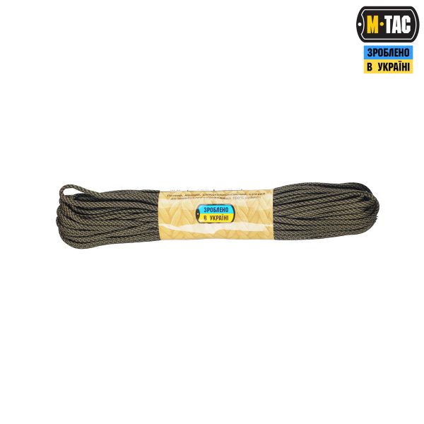 M-Tac паракорд 550 type III Black/OD Stairs 30м