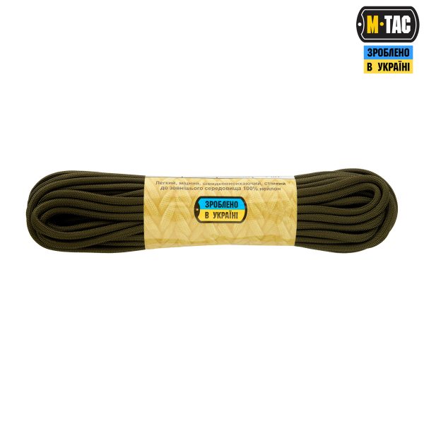 M-Tac паракорд PowerCord1000 OD Green 15м