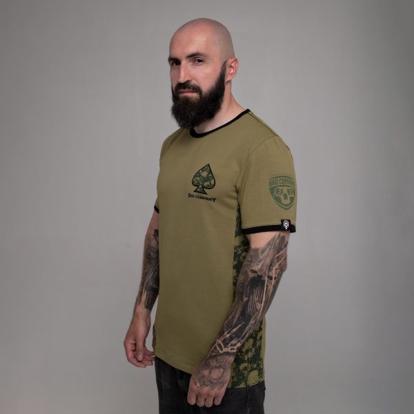 Bad Company футболка Soul Hunter v.2 olive