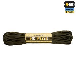 M-Tac паракорд 550 type III OD Green 30м
