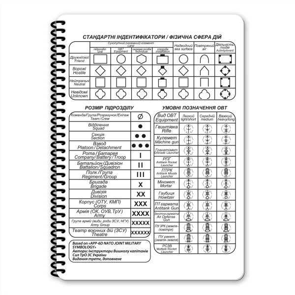 Ecopybook Tactical Блокнот командира взводу