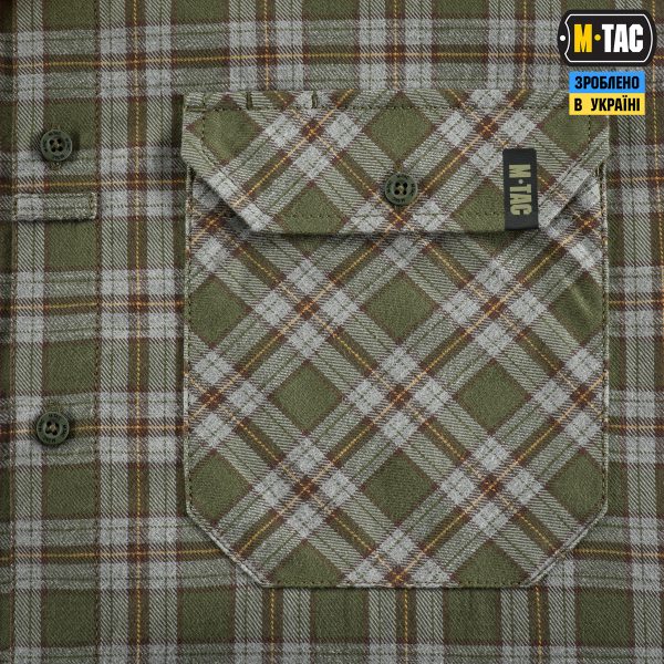 M-Tac сорочка Lumberjack Cotton Shirt Olive/Grey