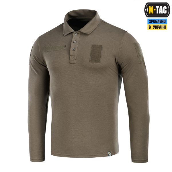 M-Tac поло тактичне довгий рукав 65/35 Dark Olive