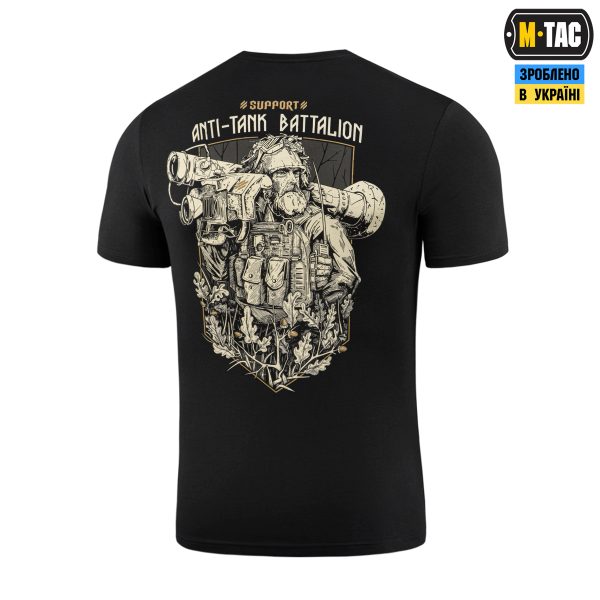 M-Tac футболка Anti-tank Battalion Black