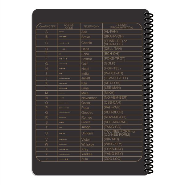 Ecopybook Tactical Блокнот командира батареї