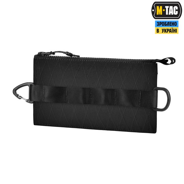 M-Tac гаманець горизонтальний з карабіном X-PAC Elite Black