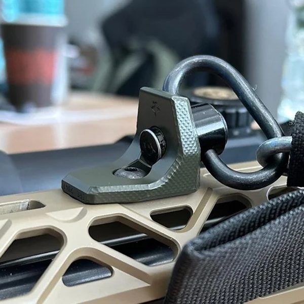 Крук Антабка QD із кріпленням M-Lok Black