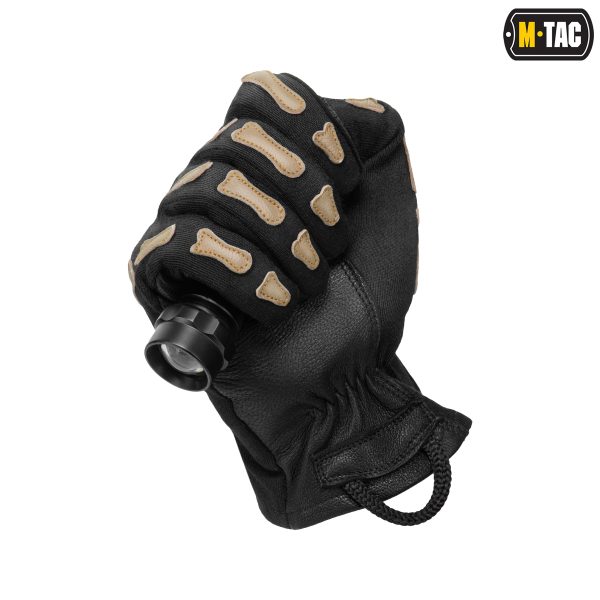 M-Tac рукавички Skeleton Black/Coyote