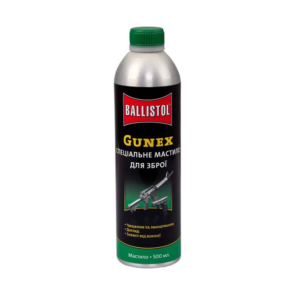 Klever Ballistol масло збройове Gunex 500мл