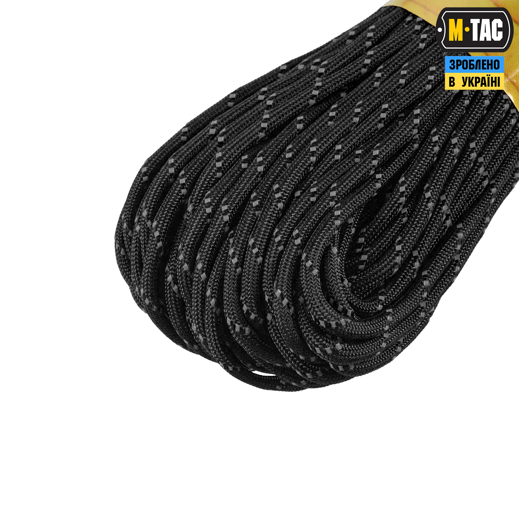 luughox03v7ykek32931fueszpjkwwqv M-Tac паракорд 475 Black Reflective 30м
