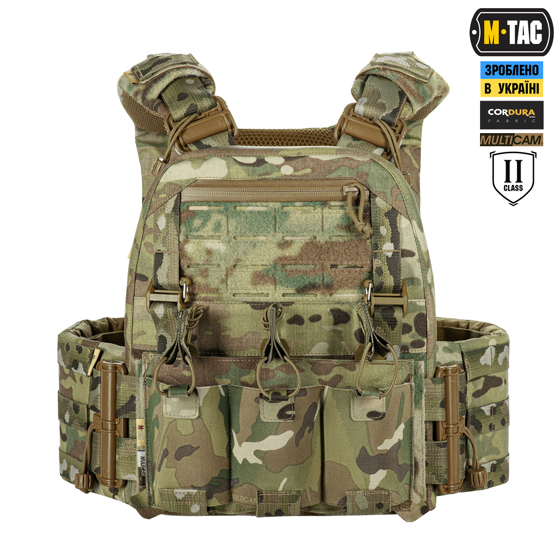 2mk0xh1x255e2s492hg1b75rinxphua2 M-Tac плитоноска Cuirass FAST Elite 2 клас захисту (розмір плити M) Multicam