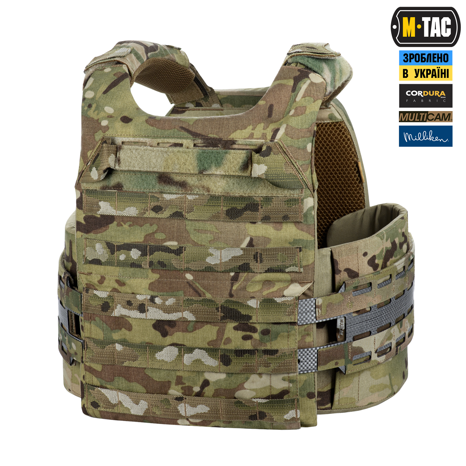4khulvptt088b75ixap20o1om1bfdtuq M-Tac плитоноска Cuirass Tiger Elite (розмір плити М) Multicam