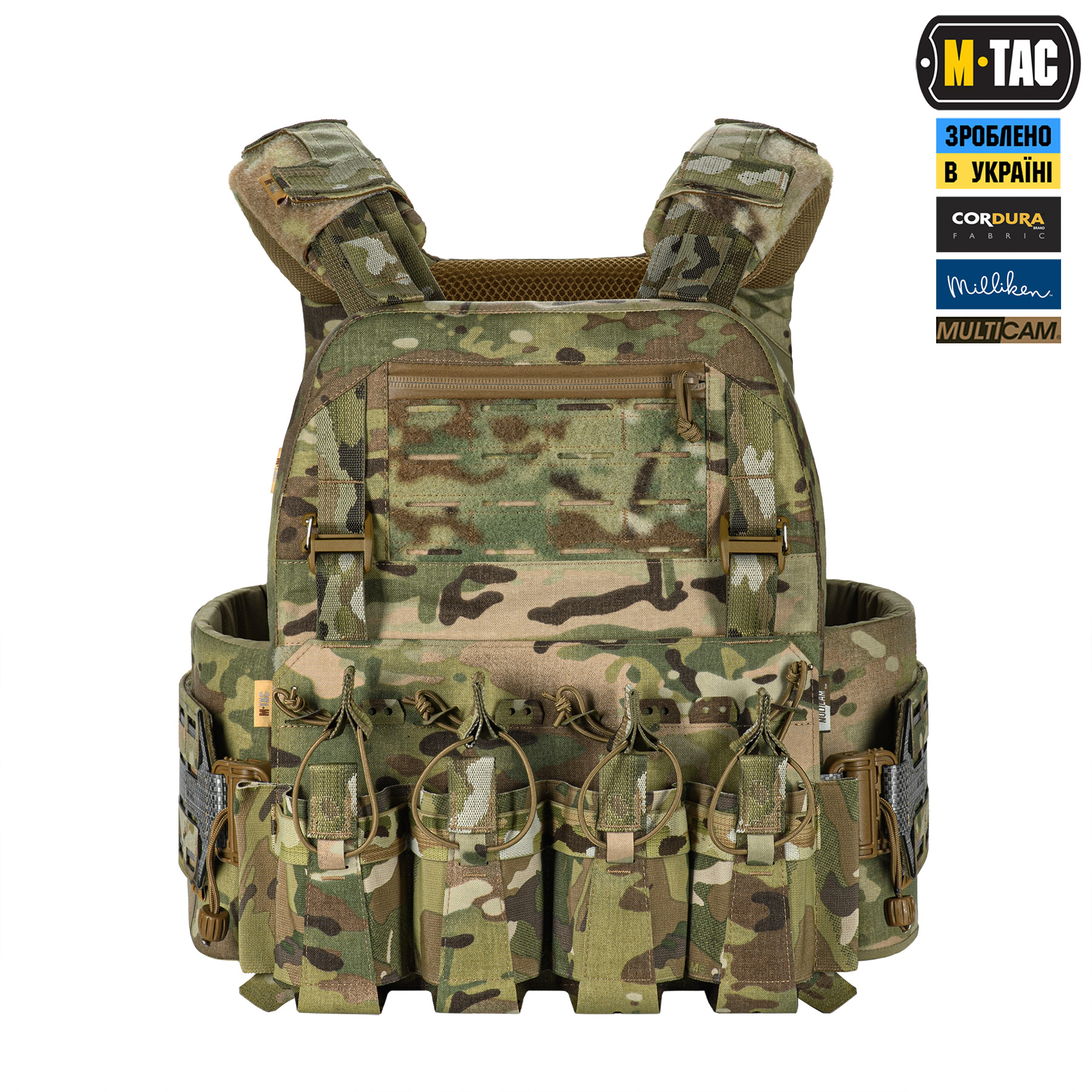 x49acmdzk4si7mf9iab93bsvluv9o4bh M-Tac плитоноска Cuirass Tiger Elite (розмір плити XL) Multicam