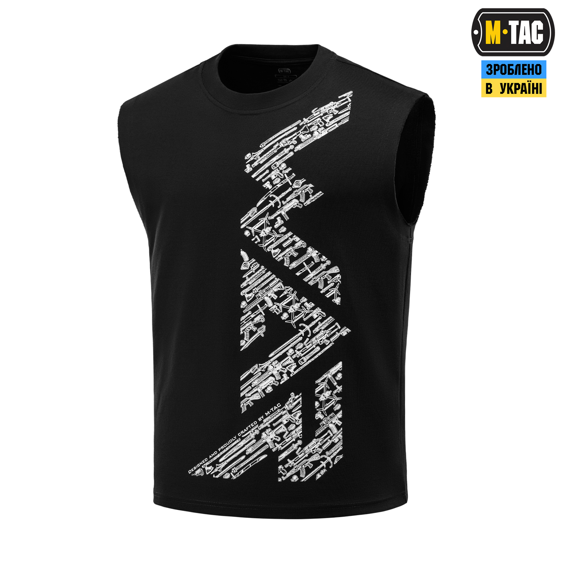 M-Tac футболка безрукавка WAR Cotton Hard Black M-Tac футболка безрукавка WAR Cotton Hard Black