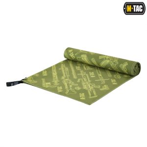 M-Tac рушник мікрофібра Weapon 150х75 green