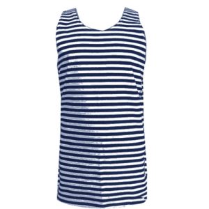 Тільник-майка в синю полоску (56)