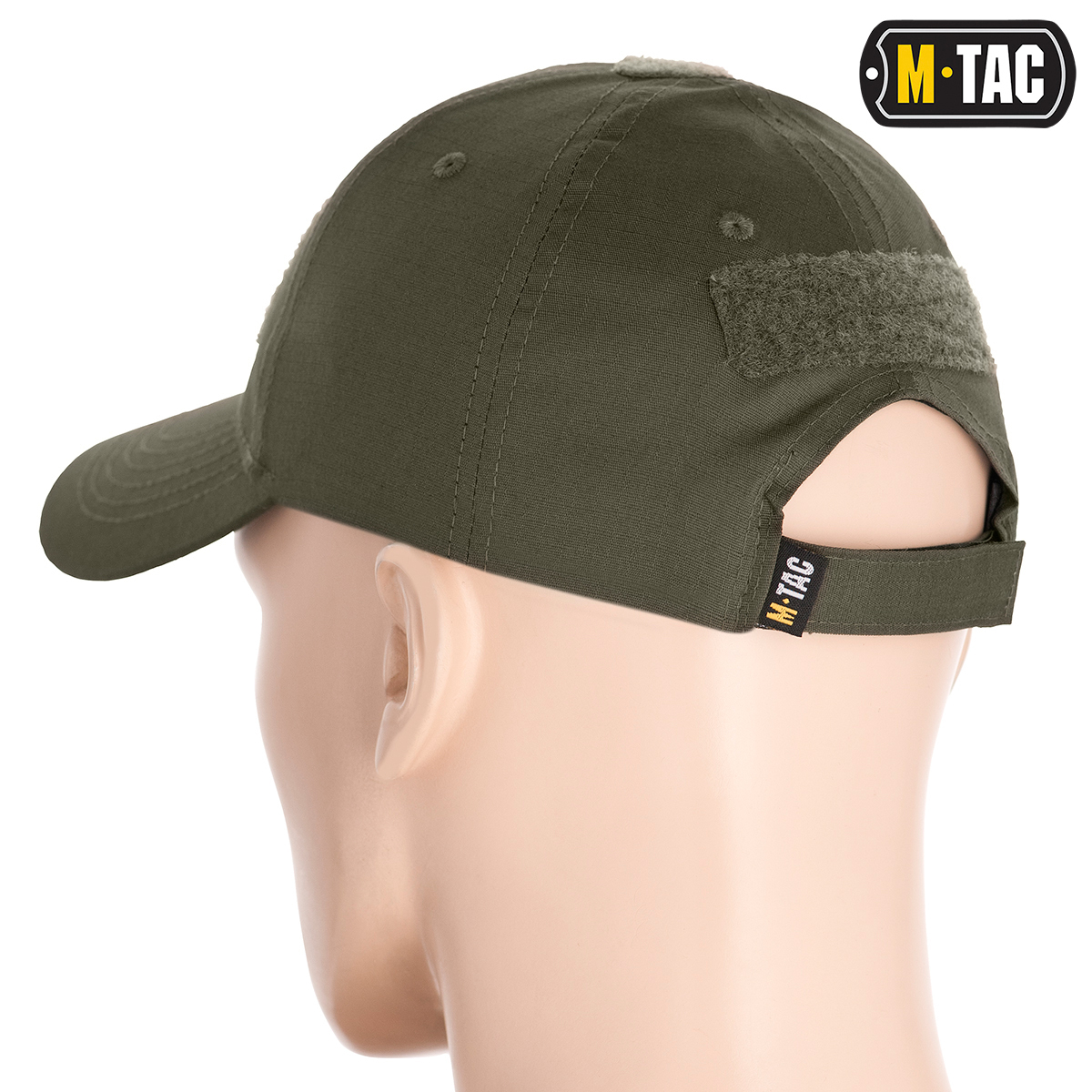 M-Tac бейсболка с липучкой Flex рип-стоп Army Olive M-Tac бейсболка з липучкою Flex ріп-стоп Army Olive — изображение 2
