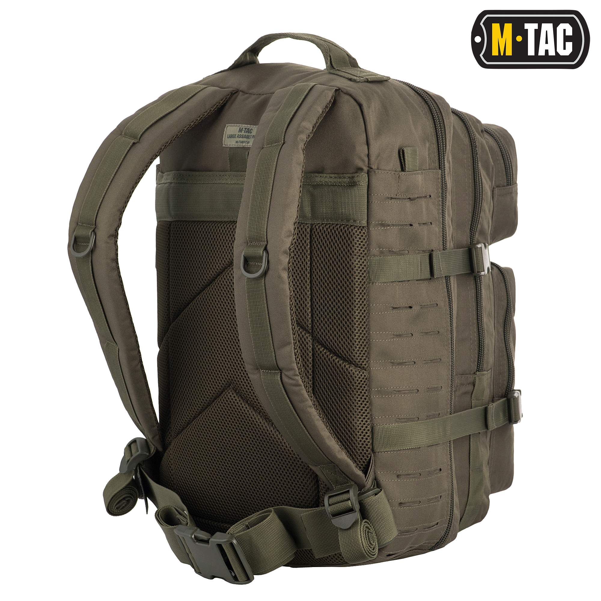 M-Tac рюкзак Large Assault Pack Laser Cut Olive M-Tac рюкзак Large Assault Pack Laser Cut Olive - Зображення 3