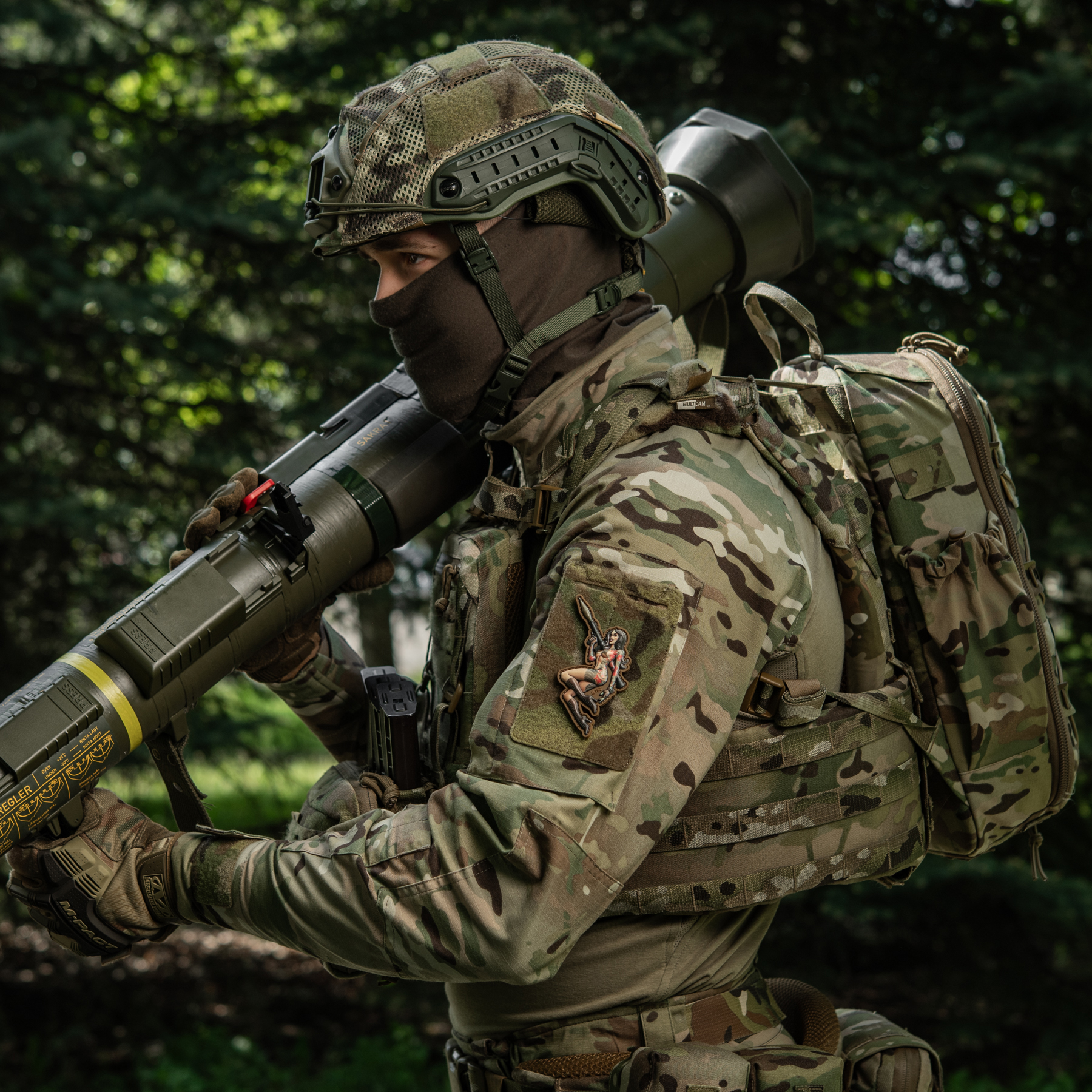M-Tac нашивка Tactical girl №9 RPG PVC M-Tac нашивка Tactical girl №9 RPG PVC — изображение 10