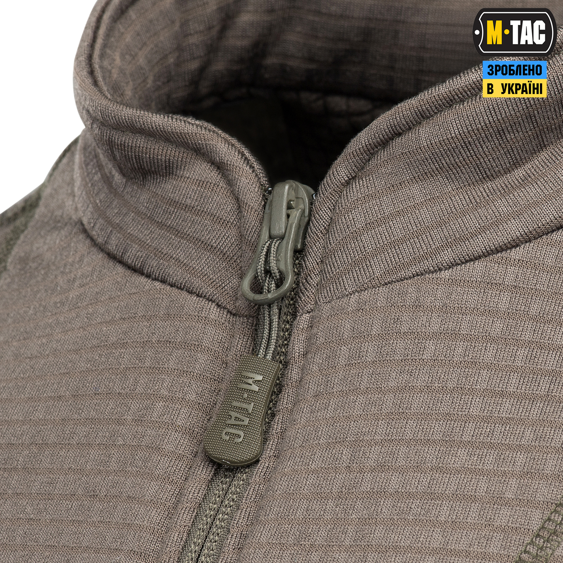 M-Tac терморубашка флис Delta Level 2 Dark Olive терморубашка флис Dark Olive M-Tac термосорочка фліс Delta Level 2 Dark Olive — изображение 6