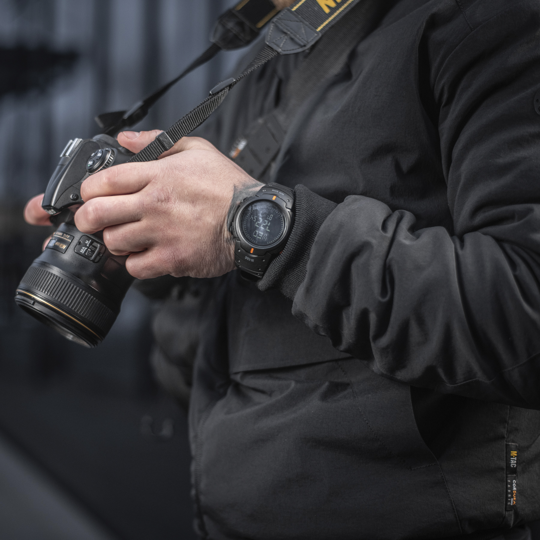 M-Tac годинник тактичний з компасом Black M-Tac годинник тактичний з компасом Black — изображение 9