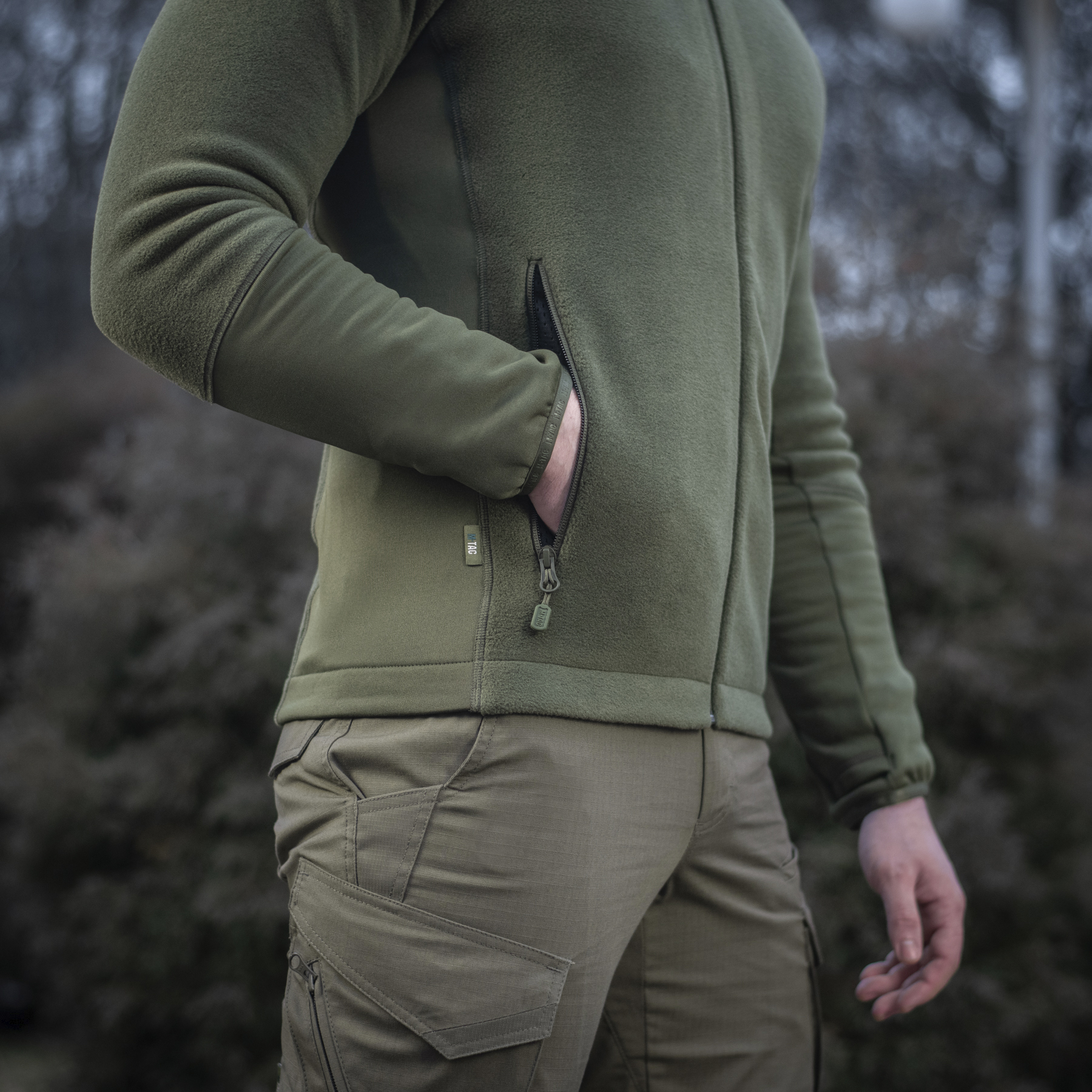 M-Tac кофта Polartec Sport Army Olive M-Tac кофта Polartec Sport Army Olive — изображение 21