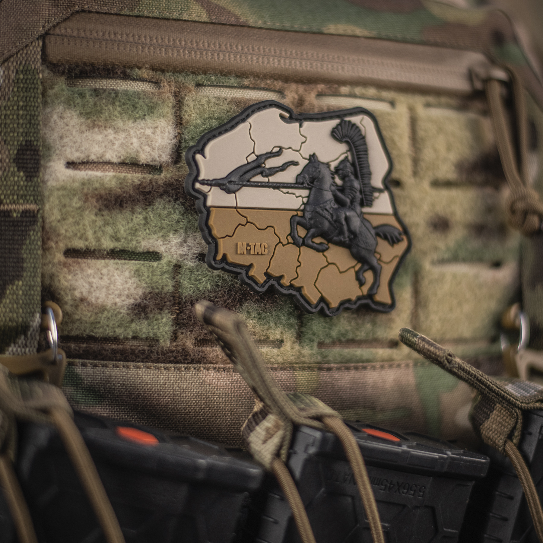 M-Tac нашивка Husaria 3D PVC Coyote M-Tac нашивка Husaria 3D PVC Coyote - Зображення 4