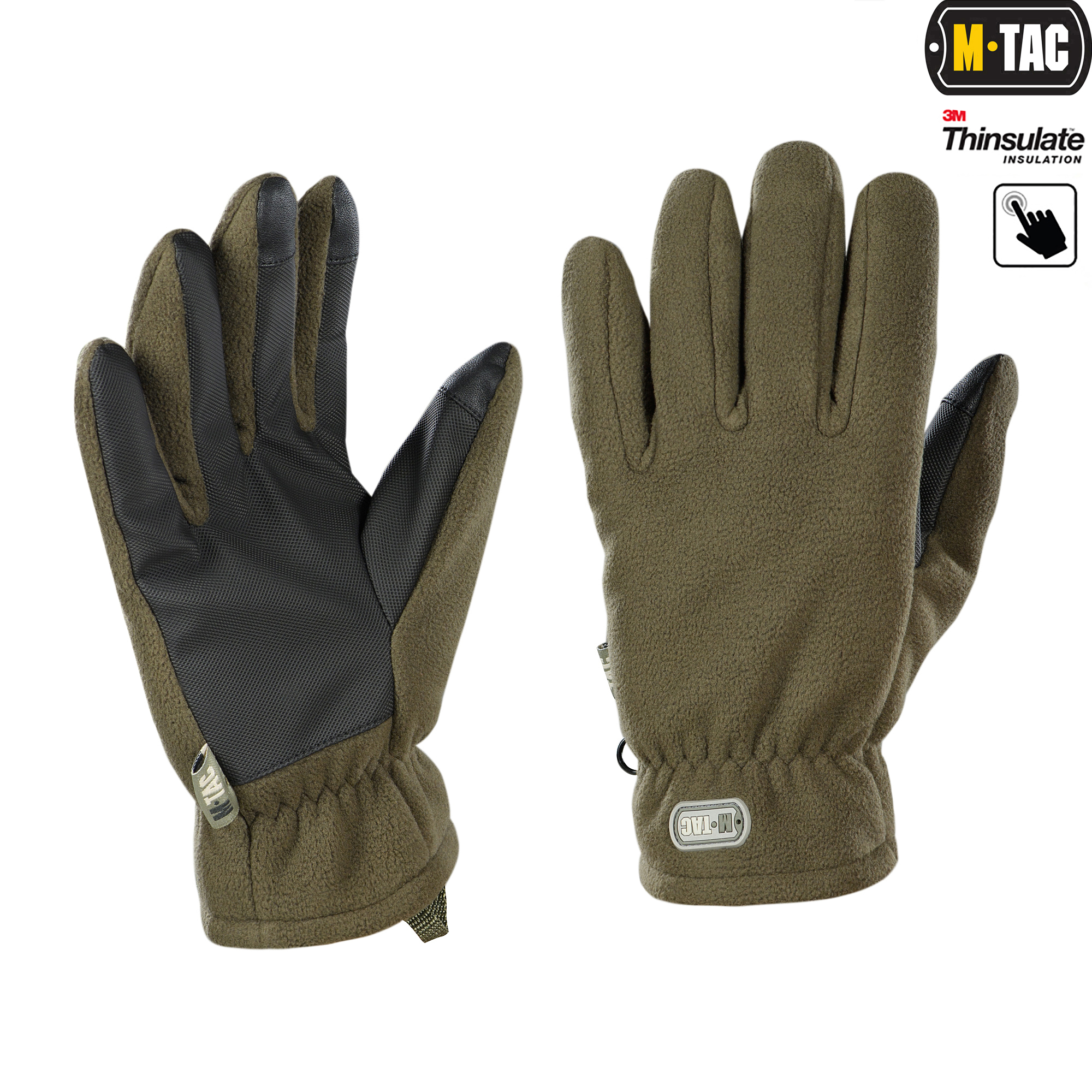 M-Tac рукавички Fleece Thinsulate Olive M-Tac рукавички Fleece Thinsulate Olive