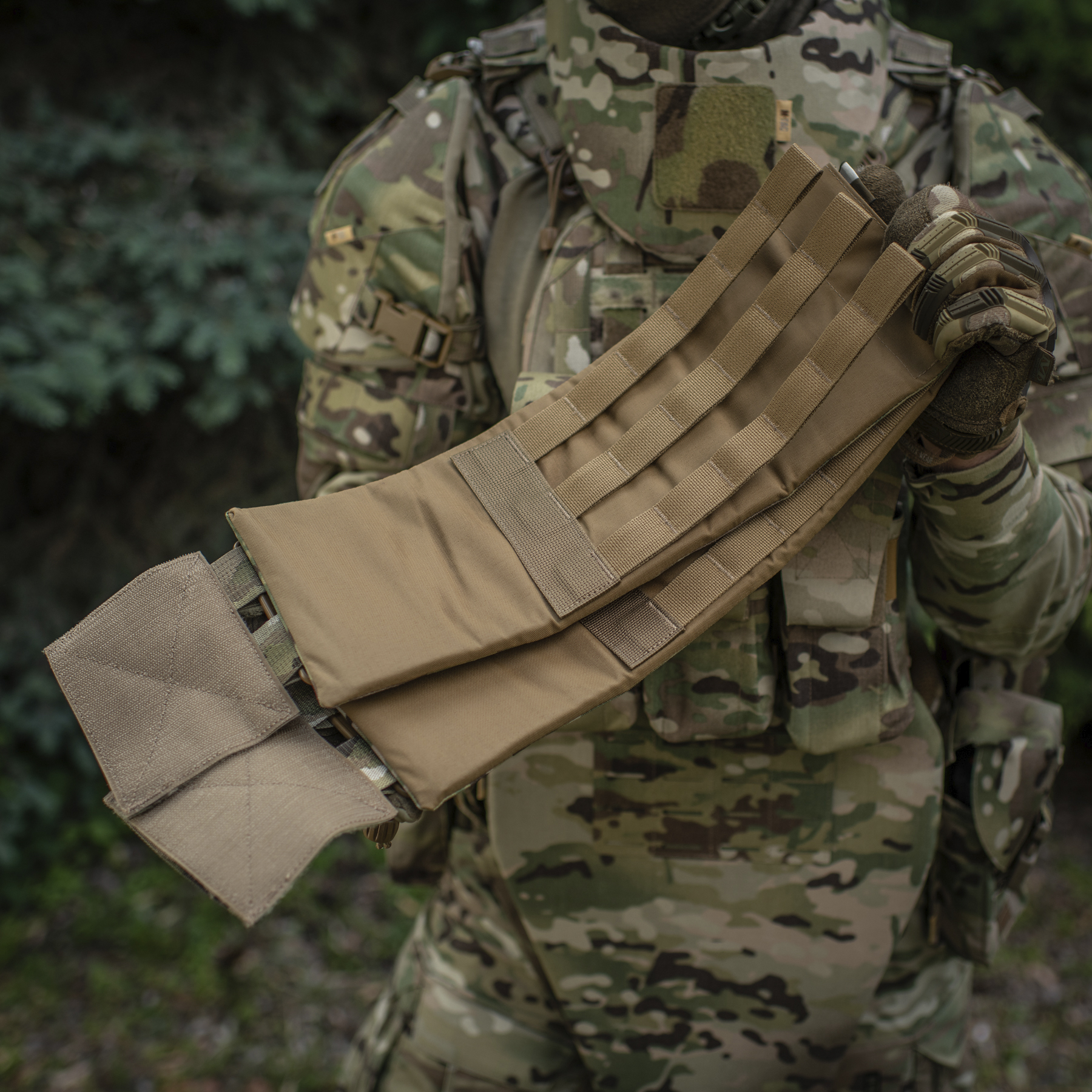 M-Tac камербанд з балістичними пакетами 2 клас для Cuirass Elite Multicam M-Tac камербанд з балістичними пакетами 2 клас для Cuirass Elite Multicam - Зображення 29