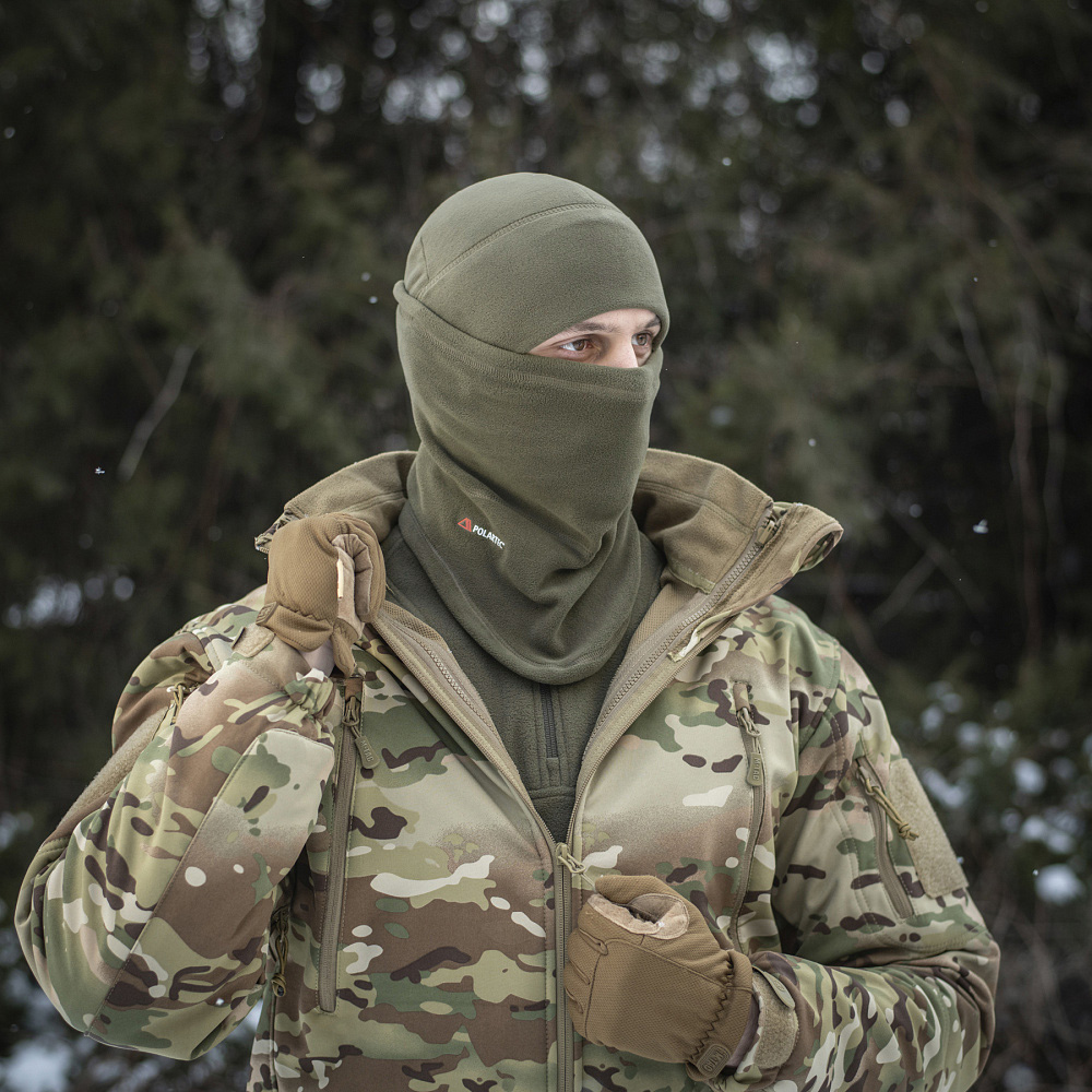 M-Tac шарф-труба анатомічний з затяжкою Polartec Army Olive M-Tac шарф-труба анатомічний з затяжкою Polartec Army Olive - Зображення 9